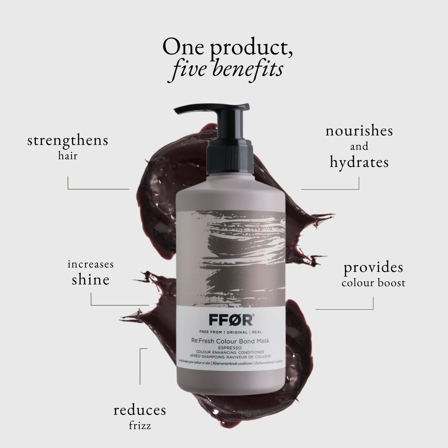 Re:Fresh Colour Bond Mask - Espresso - FFØR